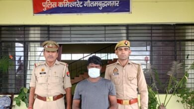 उत्तर प्रदेश, नोएडा: माफिया मनोज के गैंग का सदस्य गिरफ्तार