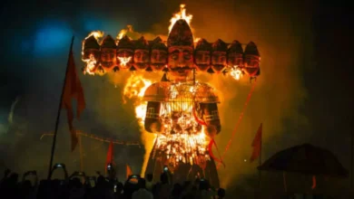 उत्तर प्रदेश, नोएडा: स्टेडियम में 75 फीट ऊंचे पुतले का दहन होगा