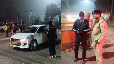 faridabad new year peaceful, police deployment faridabad,