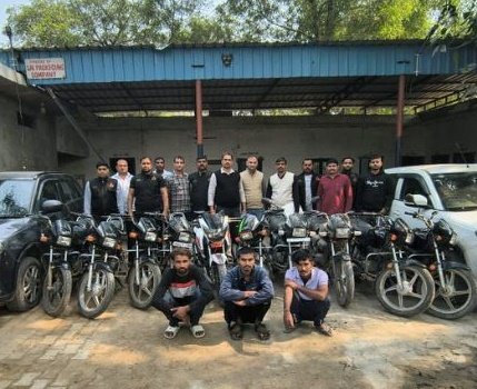 Faridabad vehicle theft, AVTS2 police Faridabad,