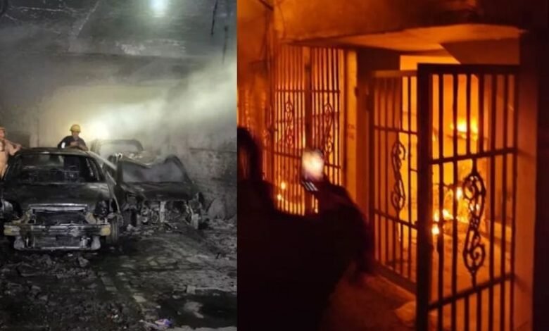 shaheen bagh fire news, delhi fire accident, short circuit fire delhi