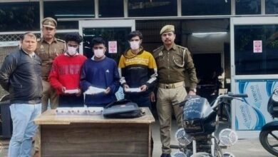 Noida sector 113 loot case, Noida police arrest robbers, cash laptop loot Noida