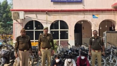 Noida Crime – Two-Wheeler Theft Gang Busted