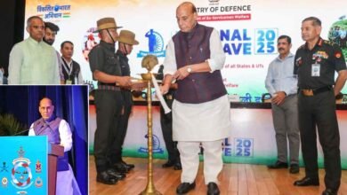 नई दिल्ली: राष्ट्रीय धरोहर हैं पूर्व सैनिक : राजनाथ सिंह