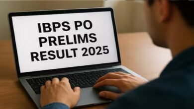 IBPS PO Prelims Result 2025