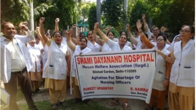 नई दिल्ली: स्वामी दयानंद अस्पताल में 4 नर्सों का काम 1 नर्स के हवाले