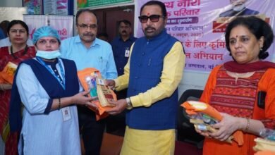 नई दिल्ली: 'स्वच्छता सेवा अभियान' में केंद्रीय मंत्री जाधव ने की शिरकत