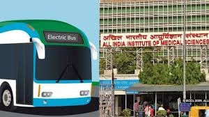 नई दिल्ली: एम्स को सीएसआर के तहत मिली 16 नई ई-शटल