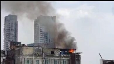 उत्तर प्रदेश, नोएडा: होटल की छत पर रखे जनरेटर में आग लगी