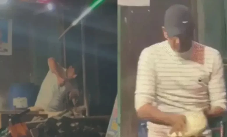 Greater Noida hotel incident,Food hygiene violation video