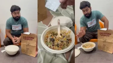 उत्तर प्रदेश, नोएडा: मशरूम मंगाया... बाउल में निकला चिकन