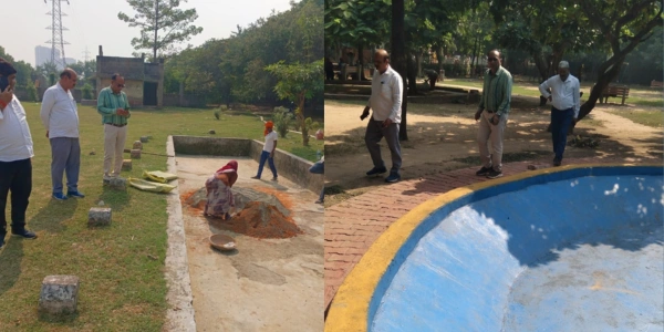 उत्तर प्रदेश, नोएडा: ग्रेटर नोएडा में छठ महापर्व: घाटों पर सुरक्षा, रोशनी और सुविधाओं की तैयारी पूरी