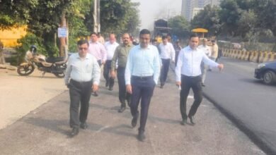 उत्तर प्रदेश, नोएडा: प्राधिकरण के सीईओ ने किया नोएडा शहर का निरीक्षण, सफाई और अनुरक्षण व्यवस्था में सुधार के दिए सख्त निर्देश