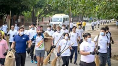 नई दिल्ली: धावकों ने सिंगल यूज प्लास्टिक उपयोग बंद करने का लिया संकल्प 