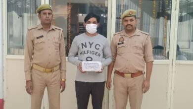 उत्तर प्रदेश ,नोएडा: नोएडा में रिटायर्ड फौजी की हत्या में आरोपी भतीजा गिरफ्तार