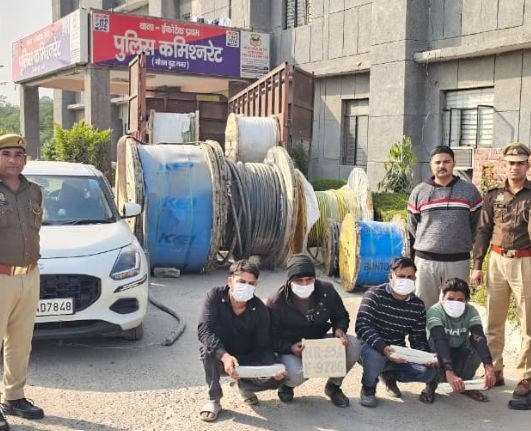 Greater Noida Cable Theft – Jewar Airport