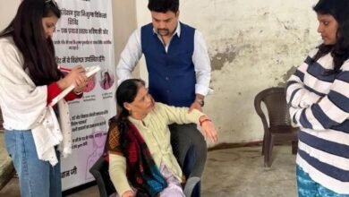 Noida health camp, Firstone Rehab Foundation