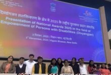 World Disability Day event, FirstOne Rehab Foundation kids