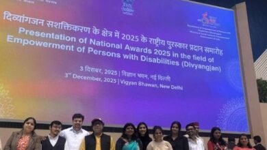 World Disability Day event, FirstOne Rehab Foundation kids