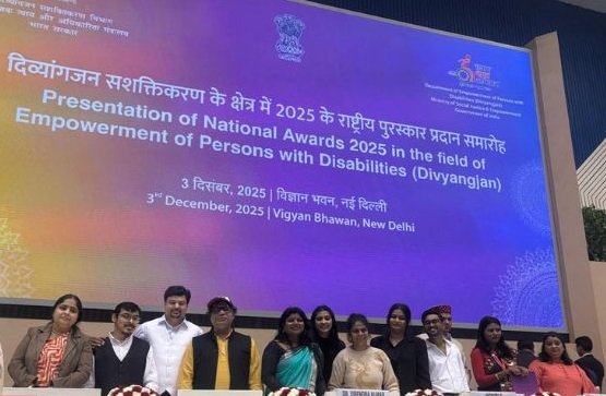 World Disability Day event, FirstOne Rehab Foundation kids