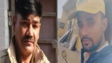 Meerut road accident, police car fell in river, Hindon river acciden