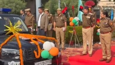 Noida 112 vehicles, police fleet launch, high-tech police cars