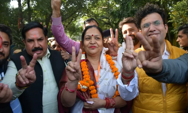 Delhi MCD bypoll results 2025, BJP win Delhi MCD, AAP Delhi seats