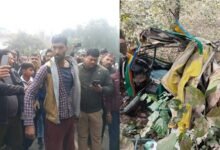 Agra road accident today, Four Dhams pilgrims accident