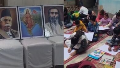 Republic Day 2026 – RSS Drawing Competition, Krishna Nagar Delhi