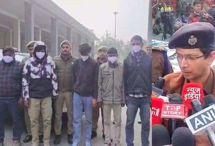 Noida crime news,Mobile theft gang Noida,Interstate gang busted