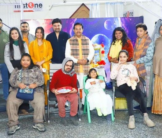 BL Verma First Stone Rehab, Basant Panchami celebration