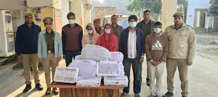 Noida cannabis bust, ganja trafficking Noida, drug arrest Noida, 9.9 kg ganja seized,
