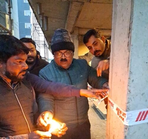 Greater Noida authority action, illegal construction sealed