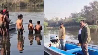 Yamuna canal accident, idol immersion accident, rescue operation Yamuna,