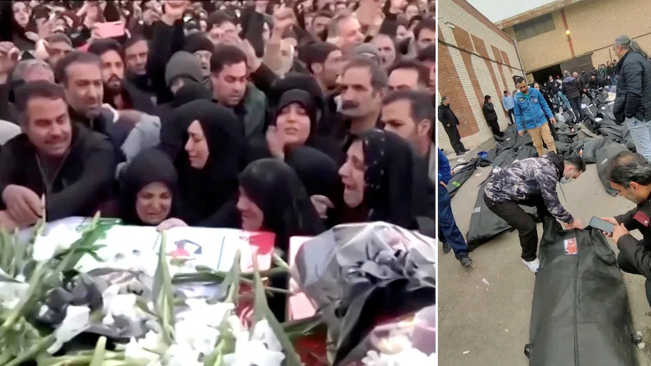 Iran Protests: ईरान में 15 दिनों से जारी हिंसक विरोध प्रदर्शन, 544 की मौत, हजारों गिरफ्तार, हालात पर बढ़ा अंतरराष्ट्रीय दबाव Iran Protests: ईरान में 15 दिनों से जारी हिंसक विरोध प्रदर्शन, 544 की मौत, हजारों गिरफ्तार, हालात पर बढ़ा अंतरराष्ट्रीय दबाव