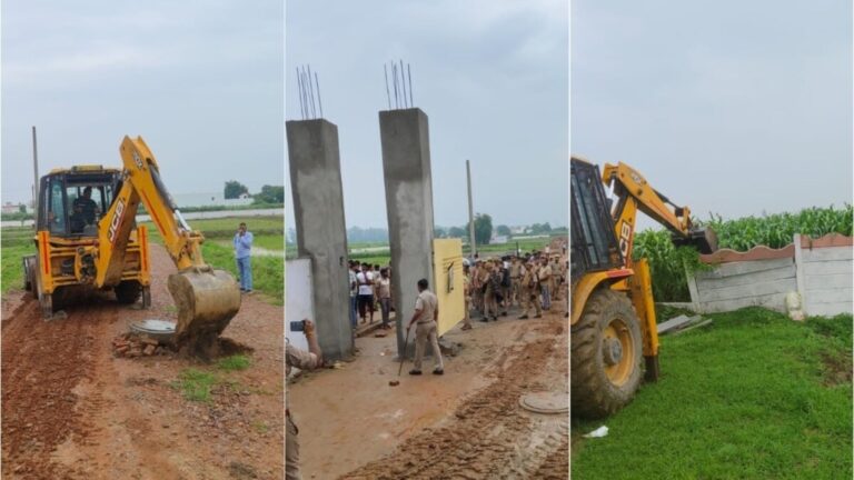 Greater Noida: ग्रेटर नोएडा में अवैध कब्जाधारियों पर एक्शन, पुलिस ने मुकदमा दर्ज किया