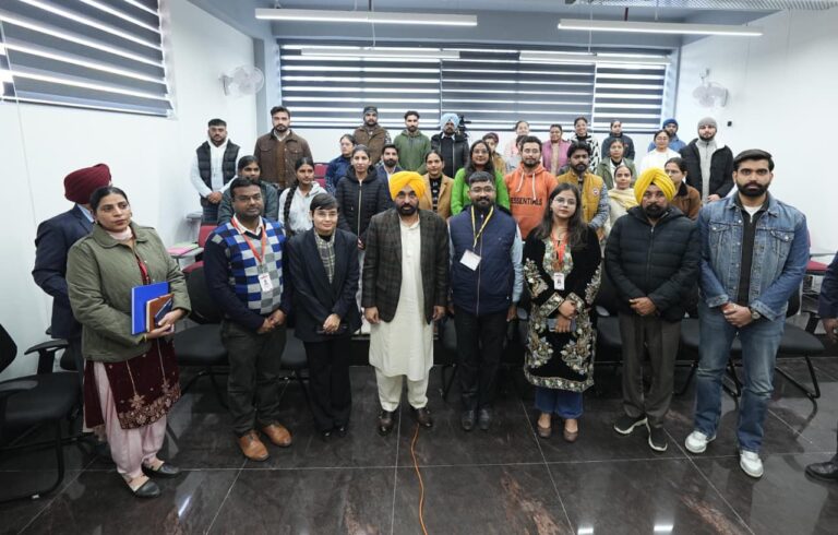 Punjab : सरकार युवाओं को प्रतियोगी परीक्षाओं की तैयारी करवाने के लिए ठोस प्रयास कर रही है : मुख्यमंत्री भगवंत सिंह मान