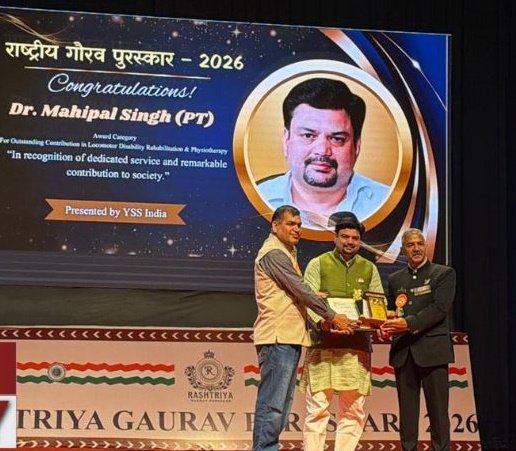 National Pride Award 2026 – Dr. Mahipal Singh