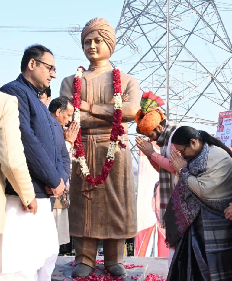 National Youth Day: राष्ट्रीय युवा दिवस पर मुख्यमंत्री नायब सिंह सैनी ने स्वामी विवेकानंद को किया नमन