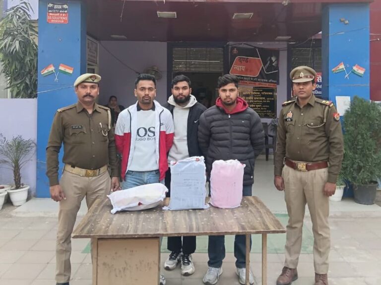 उत्तर प्रदेश : गाजियाबाद में पूर्व कर्मचारी निकला डिलीवरी ऑफिस चोरी का मास्टरमाइंड, तीन गिरफ्तार