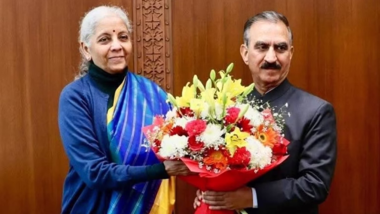 Himachal: मुख्यमंत्री सुक्खू ने केंद्रीय वित्त मंत्री से मिलकर हिमाचल के लिए अतिरिक्त वित्तीय सहायता की मांग उठाई