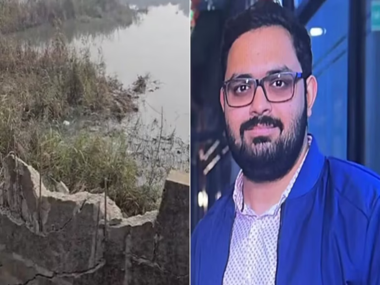 Noida: हादसे के चार दिन बाद भी पानी में फंसी इंजीनियर युवराज की कार, निकालने को लेकर पुलिस की नई तैयारी