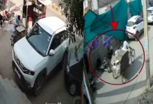 Ballabgarh assault case, Faridabad sanitation worker attack, CCTV