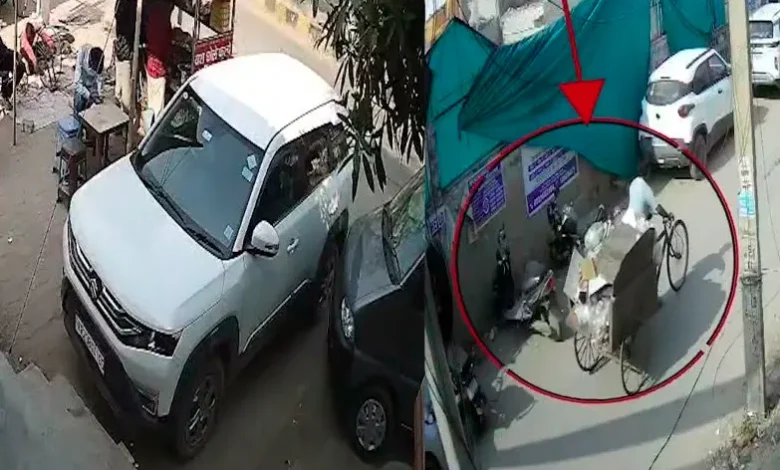 Ballabgarh assault case, Faridabad sanitation worker attack, CCTV