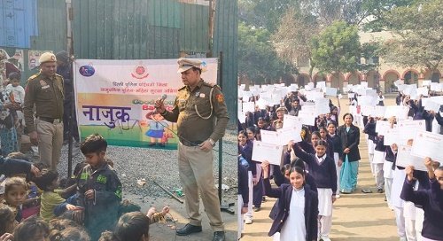 Delhi women safety, Sashakti self defence, Janakpuri police program