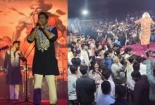 Delhi's Shyam Lal College organises grand Bhajan Clubbing with thousands of students