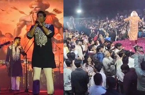 Delhi's Shyam Lal College organises grand Bhajan Clubbing with thousands of students
