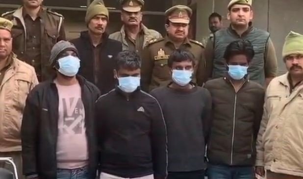 Noida theft gang busted, Face 3 police action, stolen laptops