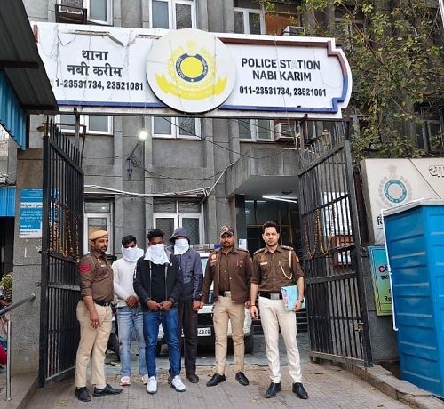 Delhi e commerce theft racket, Nabi Karim police action