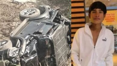 Faridabad Sirohi hill accident, Thar fell into gorge, 100 feet deep valley crash